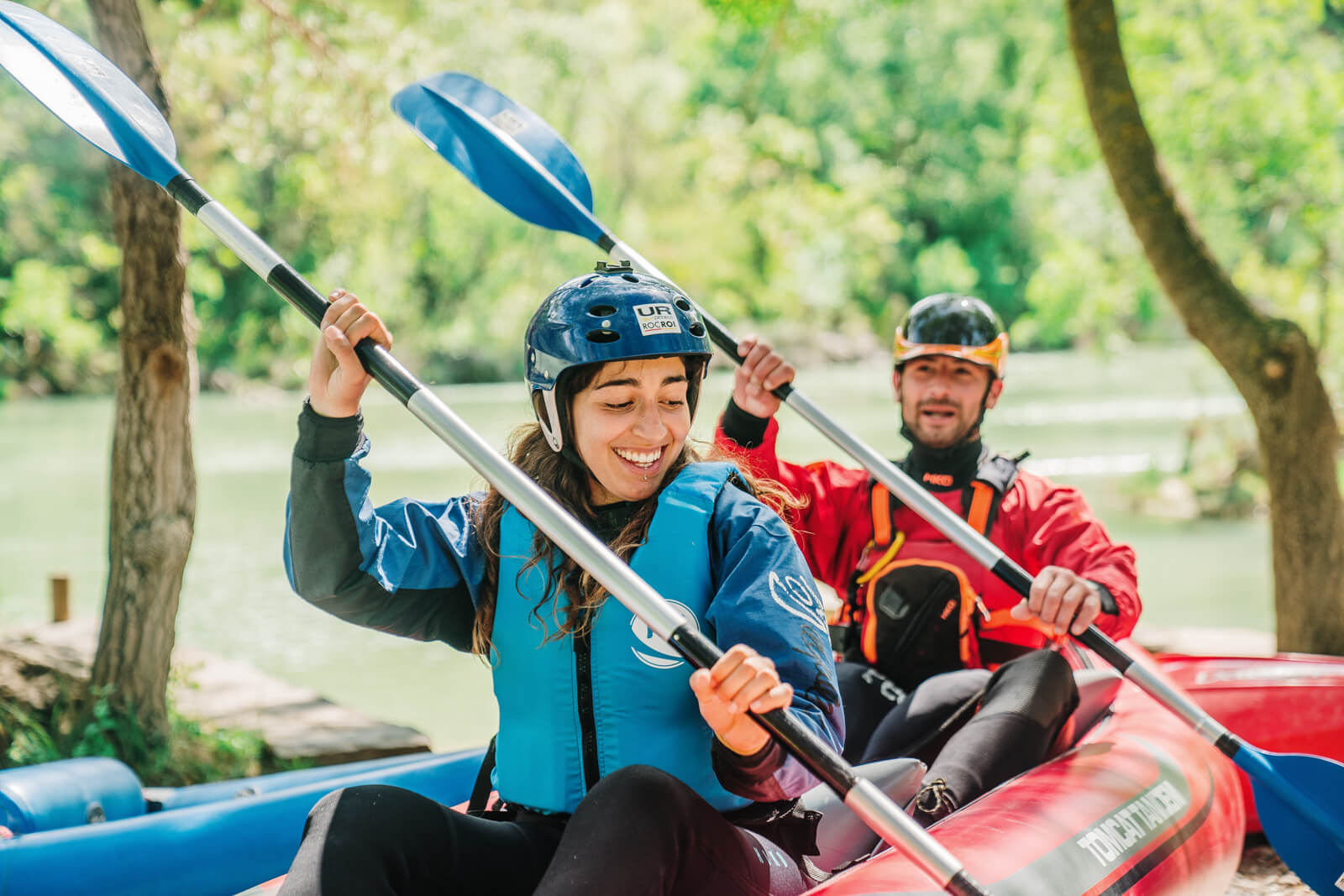 Rafting de Llavorsí a Rialp